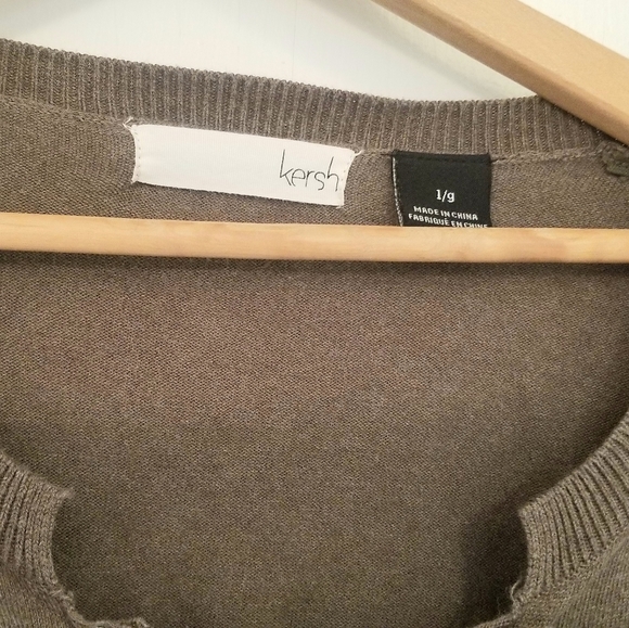 Women's Cardigan Sweater by Kersh - Picture 2 of 3